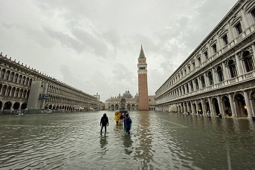 7363Adriyatik Denizinin Venedik’te Neden Olduğu Gelgit, Dünya Kültür Mirası Olan Kente Büyük Zarar Veriyor