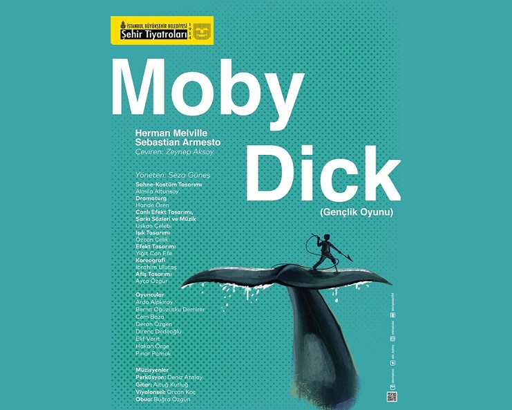 'Moby Dick', S. Armesto'nun Uyarlamasıyla İstanbul Şehir Tiyatroları Tarafından Sahneleniyor.