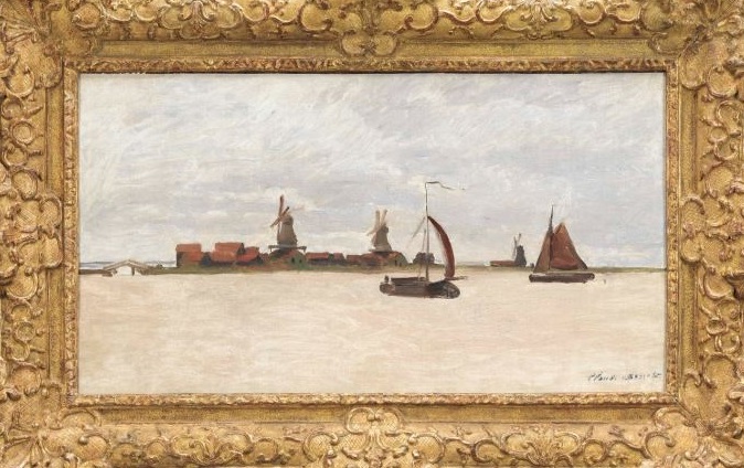 denizcitoplum|Monet’nin, Zaan Irmağı Manzarasını ve Buradaki Yelkenli Tekneleri Betimlediği Tablosunu Çalmaya Çalışan Sanık, Hollanda Mahkemesi Tarafından Cezaya Çarptırıldı.