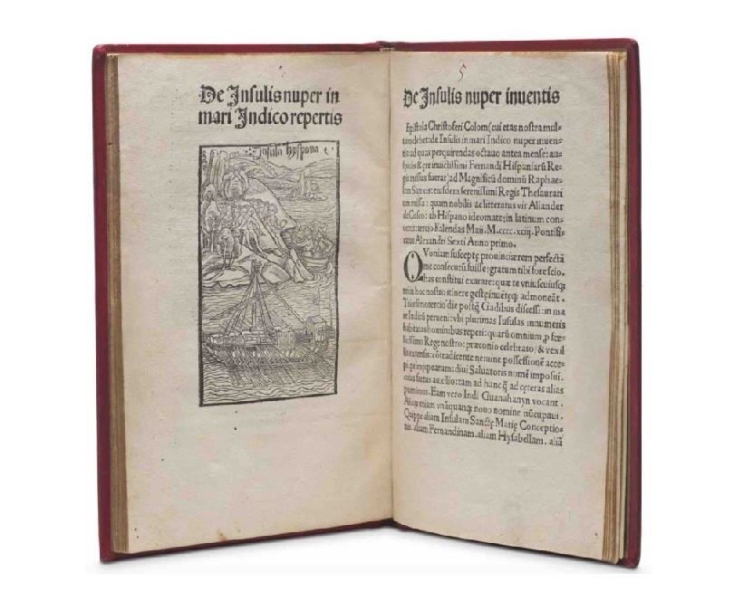22405Kristof Kolomb’un Keşiflerini Aktarmak Amacıyla İspanya Kralı’na Yazdığı Mektup, Christie’s’te Düzenlenen Açık Arttırmada 1.651.000 Dolardan Alıcı Buldu.